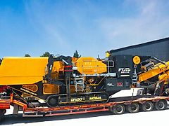 Fabo FTJ 11-75 MOBILE JAW CRUSHER 150-300 TPH | AVAILABLE IN STOCK