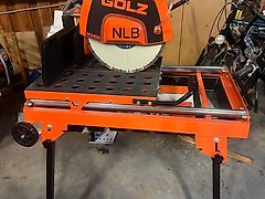 Gölz MS400 Steintrennmaschine Schneidtisch Pflastersteine